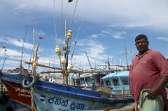 tangalle fish harbour