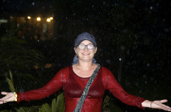 in the rain(!!)forest