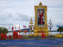 the royal princess at loy krathong, old town, ko lanta