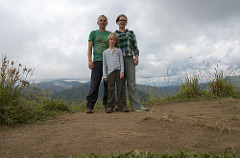 TRE on top of "little adams peak" in ella, sri lanka
