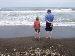 grandfather and grandson