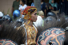 marching band parade yogya