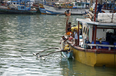 tangalle fish harbour