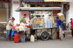 food stall in george town, penang