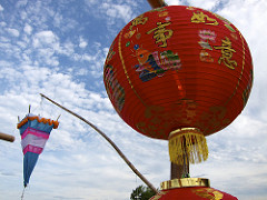 loy krathong, old town, ko lanta
