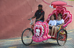 pink melaka kitsch bike