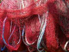 red fisher nets