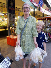 getting food on the market