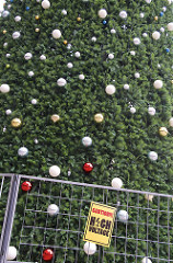 christmas at shopping mall