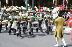 marching band parade yogya