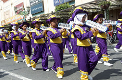 marching band parade yogya
