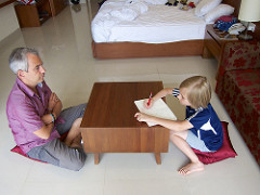 thiess school: german grammar lesson in sanur