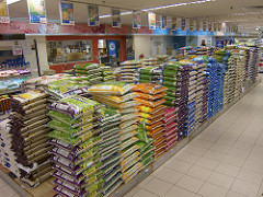 some rice at the local supermarket